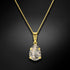 Кулон "Venēra II (Rose Patina)" с кристаллами Swarovski™